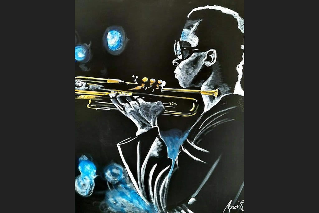 Quadro Miles Davis | Trompete