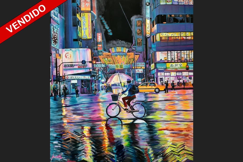 Quadro Dotonbori Osaka Japão