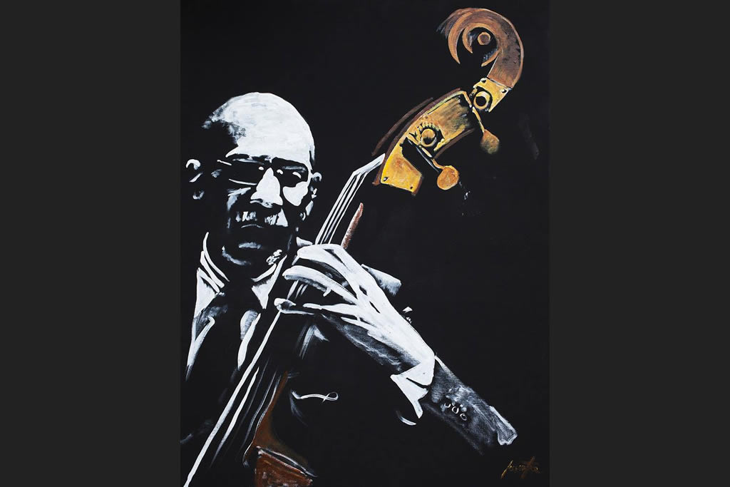 Quadro Ron Carter Marrom