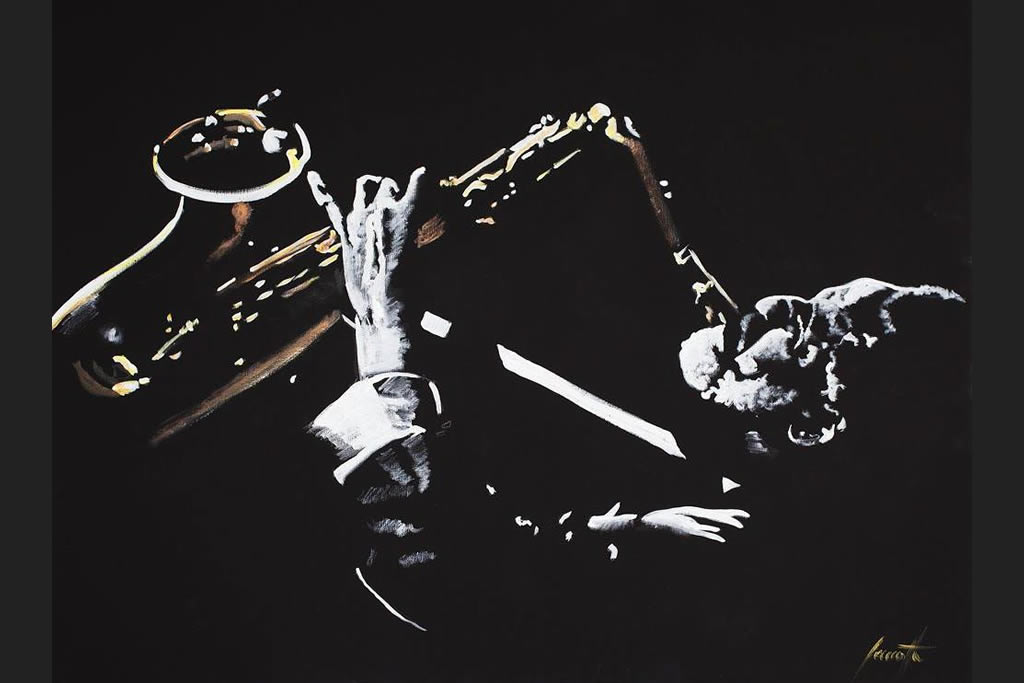 Quadro Sonny Rollins Color